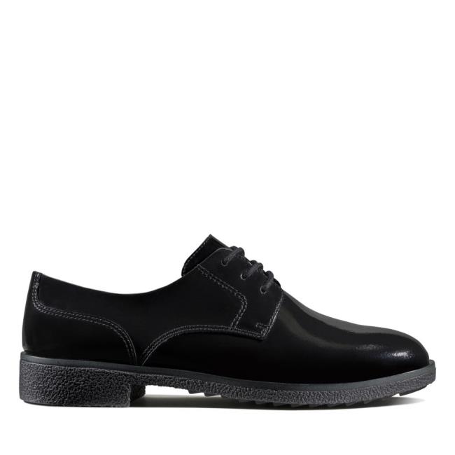 Sapatos Pretos Clarks Griffin Lane Feminino Pretas | CLK471VHE