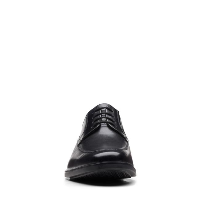 Sapatos Pretos Clarks Howard Apron Masculino Pretas | CLK901EXZ