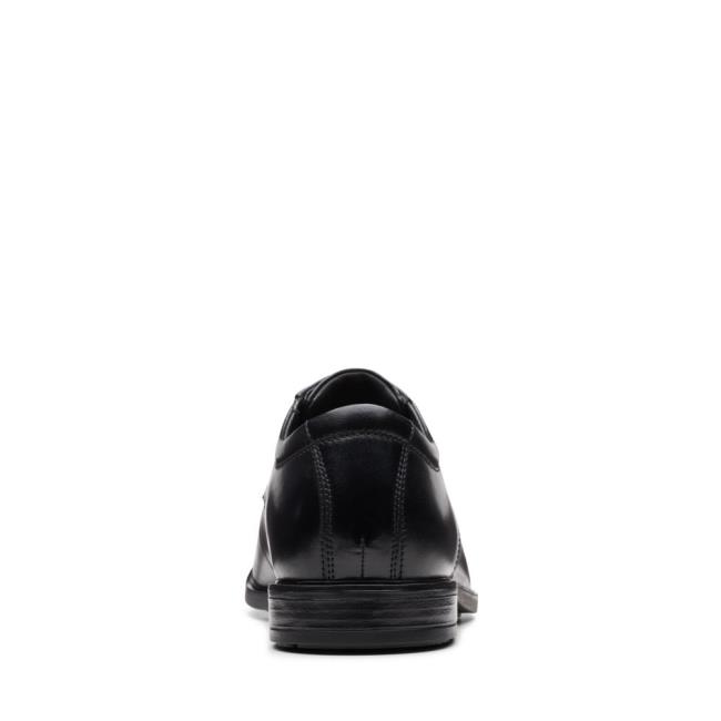 Sapatos Pretos Clarks Howard Apron Masculino Pretas | CLK901EXZ