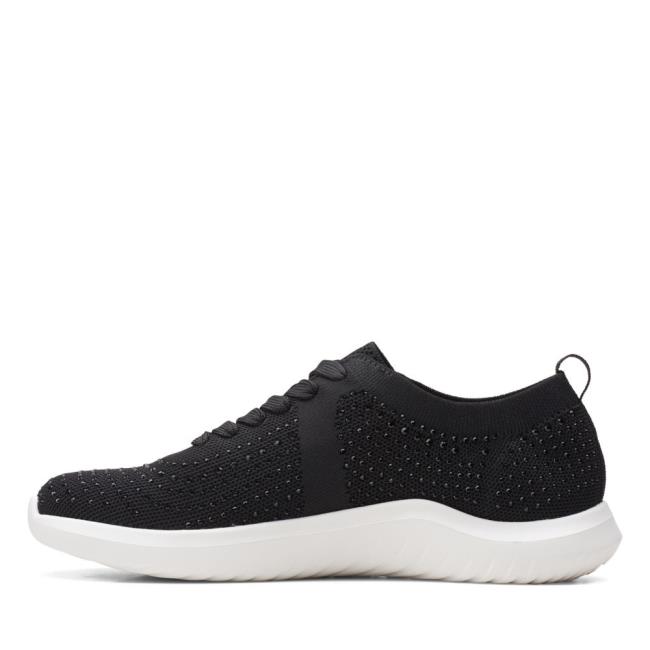 Sapatos Pretos Clarks Nova Spark Feminino Pretas | CLK068RZY