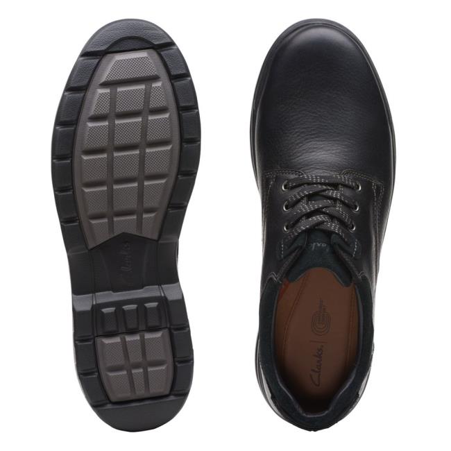 Sapatos Pretos Clarks Rockie2 LoGTX Masculino Pretas | CLK976KVY