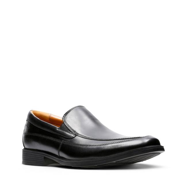 Sapatos Pretos Clarks Tilden Free Masculino Pretas | CLK357EZV