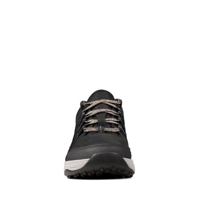 Sapatos Pretos Clarks Tri Path Lo Feminino Pretas | CLK325MEC