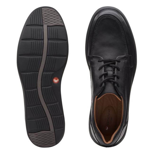 Sapatos Pretos Clarks Un Abode Ease Masculino Pretas | CLK196OIP