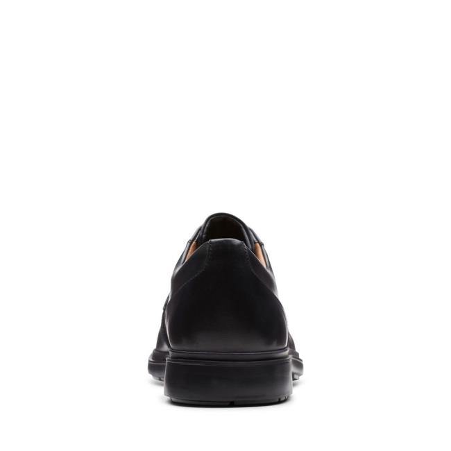 Sapatos Pretos Clarks Un Tailor Tie Masculino Pretas | CLK951SCN