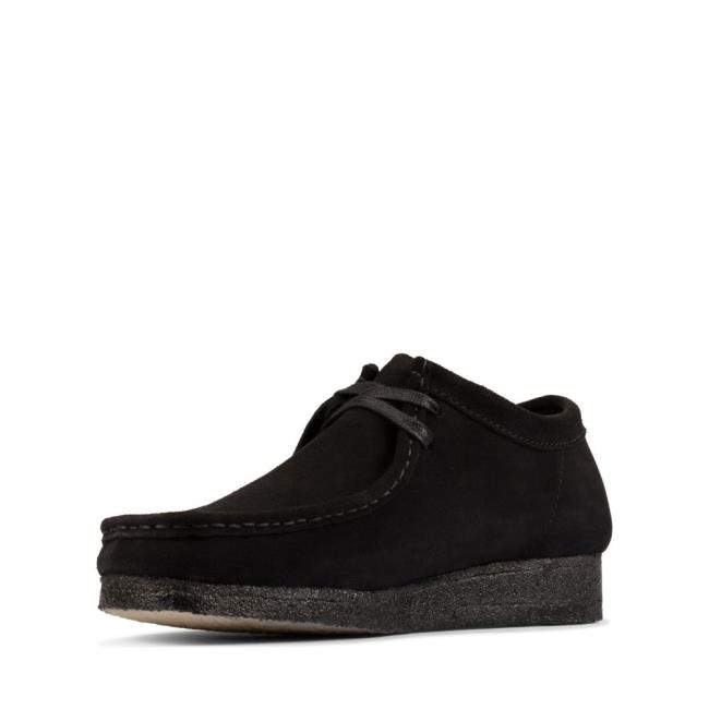 Sapatos Pretos Clarks Wallabee Masculino Pretas | CLK459YDI