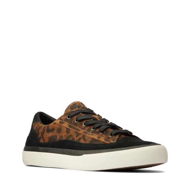 Sapatos Rasos Clarks Aceley Renda Feminino Leopardo | CLK073RYD