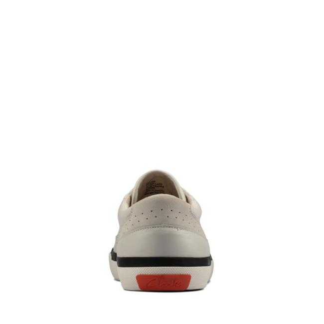 Sapatos Rasos Clarks Aceley Renda Feminino Branco | CLK852KIE