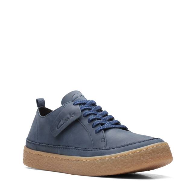 Sapatos Rasos Clarks Barleigh Renda Feminino Azul Marinho | CLK561OPJ