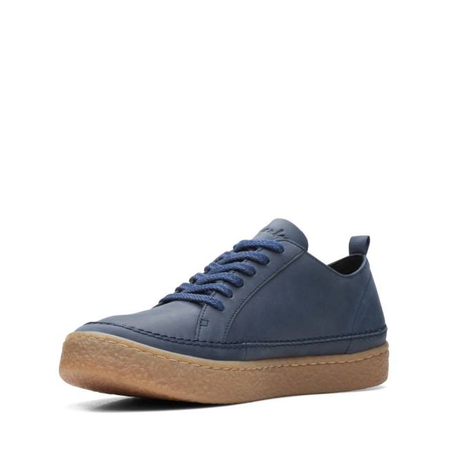 Sapatos Rasos Clarks Barleigh Renda Feminino Azul Marinho | CLK561OPJ