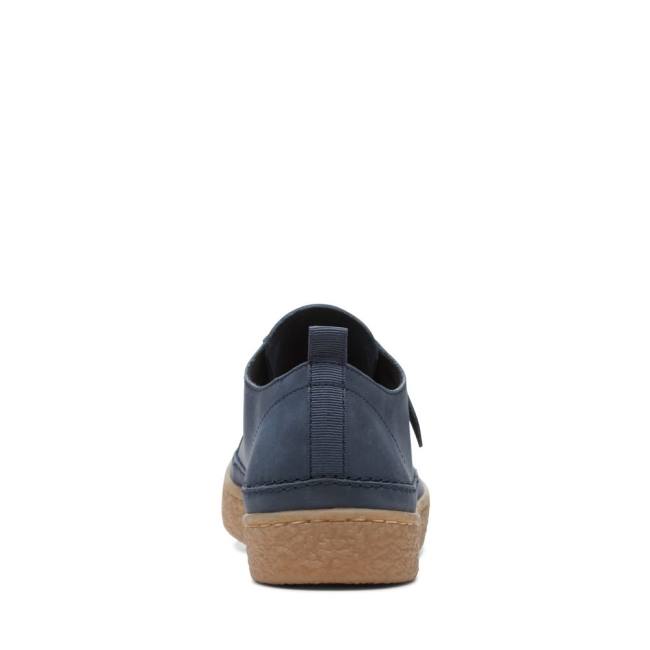 Sapatos Rasos Clarks Barleigh Renda Feminino Azul Marinho | CLK561OPJ