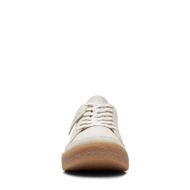 Sapatos Rasos Clarks Barleigh Renda Feminino Branco | CLK594LFR