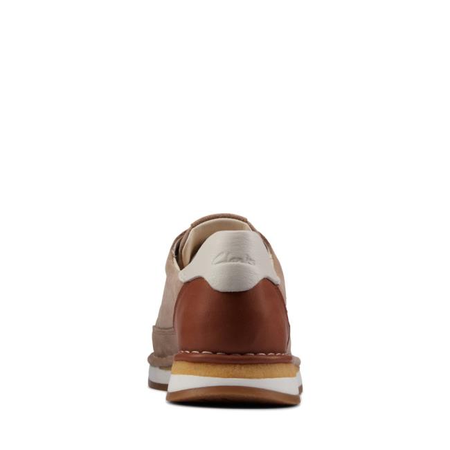 Sapatos Rasos Clarks Craft Run Renda Feminino Marrom | CLK346DKJ