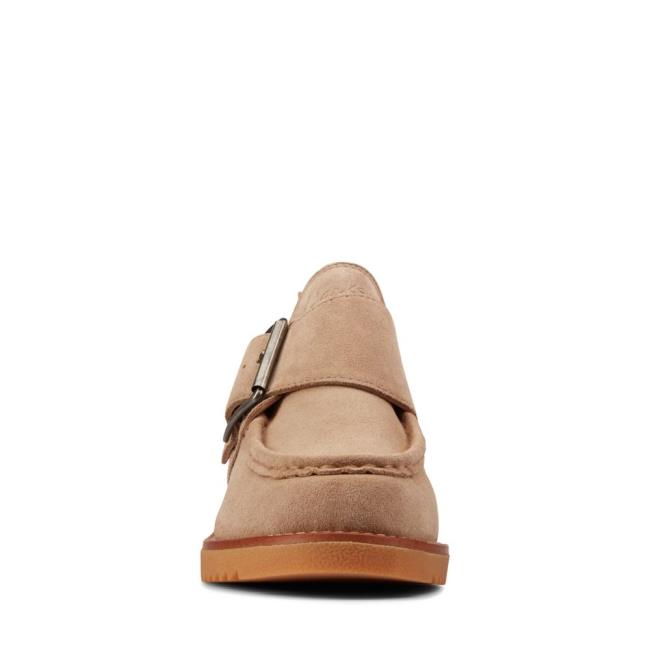 Sapatos Rasos Clarks Eden Medio Monk Feminino Marrom | CLK406WVQ