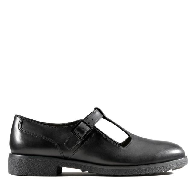 Sapatos Rasos Clarks Griffin Town Feminino Pretas | CLK513AGD