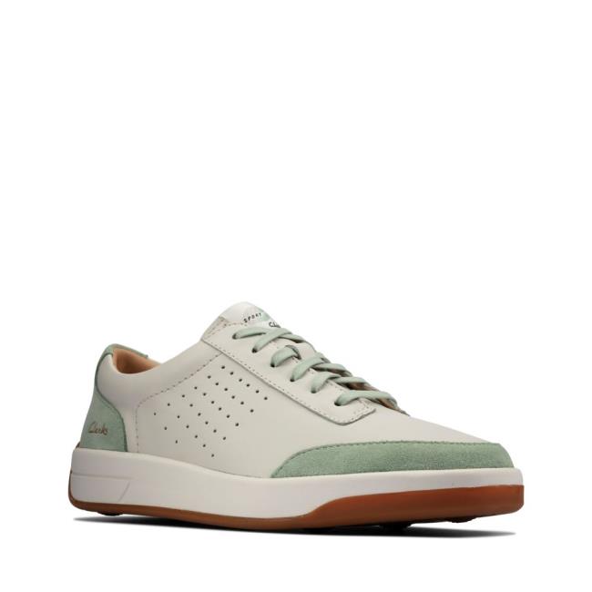 Sapatos Rasos Clarks Hero Air Renda Feminino Menta | CLK029TQB