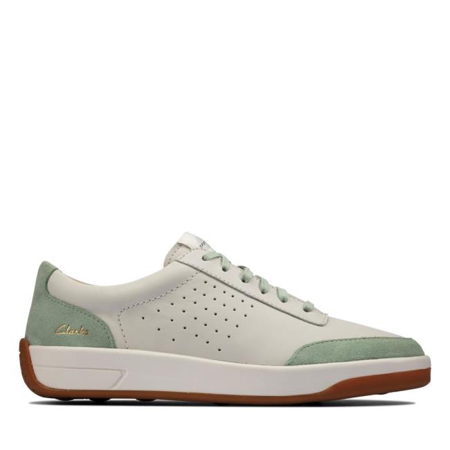 Sapatos Rasos Clarks Hero Air Renda Feminino Menta | CLK029TQB