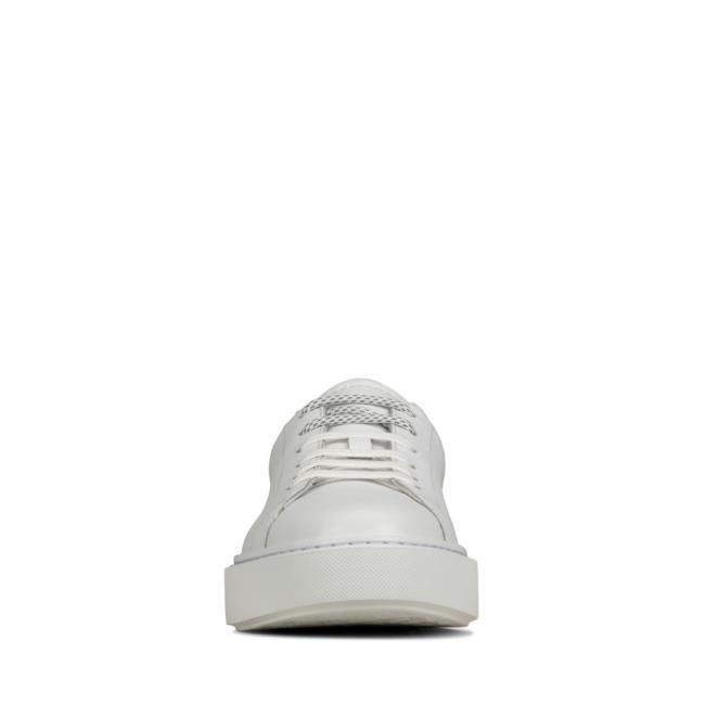 Sapatos Rasos Clarks Hero Lite Renda Feminino Branco | CLK375YIH