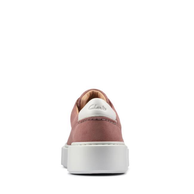 Sapatos Rasos Clarks Hero Lite Renda Feminino Rosa | CLK419FSA