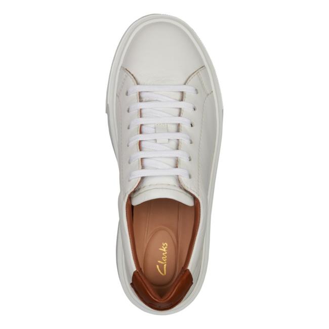 Sapatos Rasos Clarks Hero Lite Renda Feminino Branco | CLK783JFO