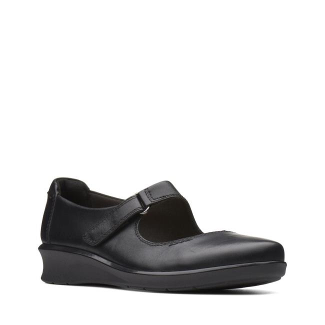 Sapatos Rasos Clarks Hope Henley Feminino Pretas | CLK451MQO