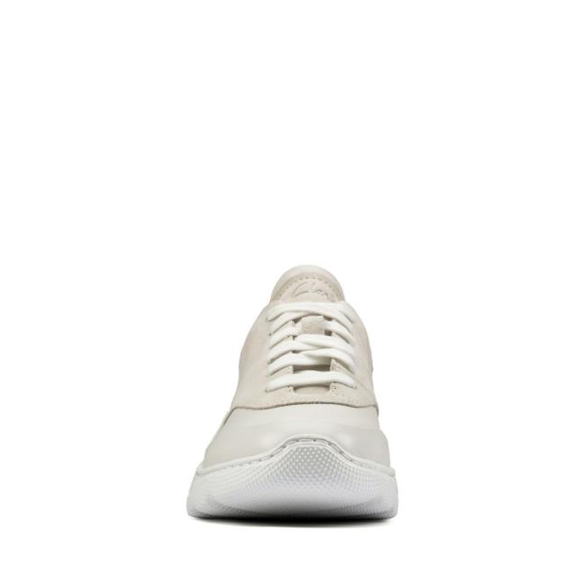 Sapatos Rasos Clarks Sprint Lite Renda Feminino Branco | CLK094RPU