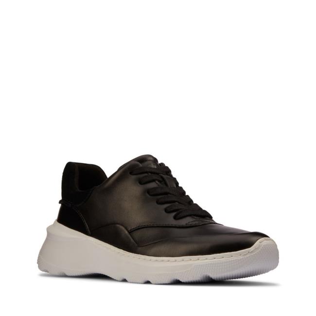 Sapatos Rasos Clarks Sprint Lite Renda Feminino Pretas | CLK916GLH