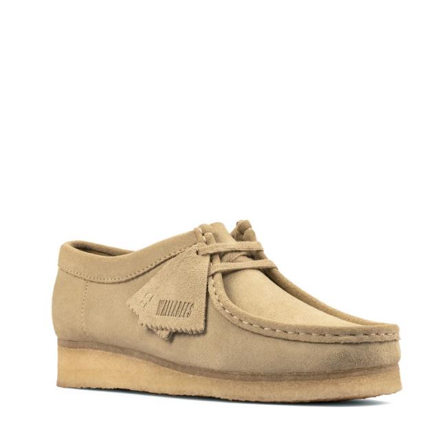 Sapatos Rasos Clarks Wallabee Feminino Marrom | CLK847NIW