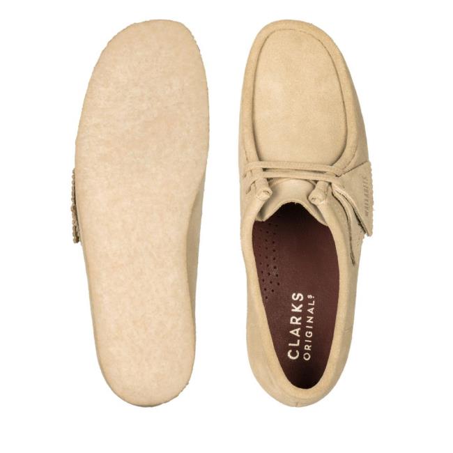 Sapatos Rasos Clarks Wallabee Feminino Marrom | CLK847NIW