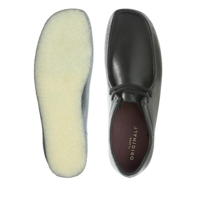 Sapatos Rasos Clarks Wallabee Feminino Pretas | CLK345RVO