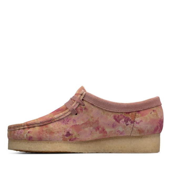 Sapatos Rasos Clarks Wallabee Feminino Vermelhas | CLK649ADI