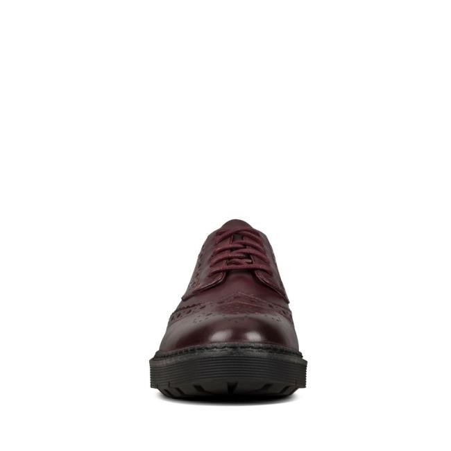 Sapatos Rasos Clarks Witcombe Echo Feminino Bordeaux | CLK827RQZ