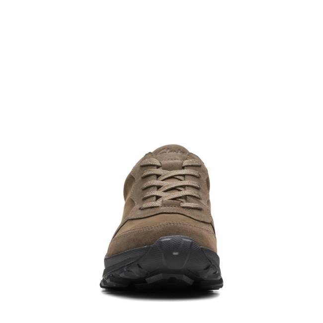 Tenis Clarks ATL Trek Free Impermeáveis Feminino Caqui | CLK097ICO