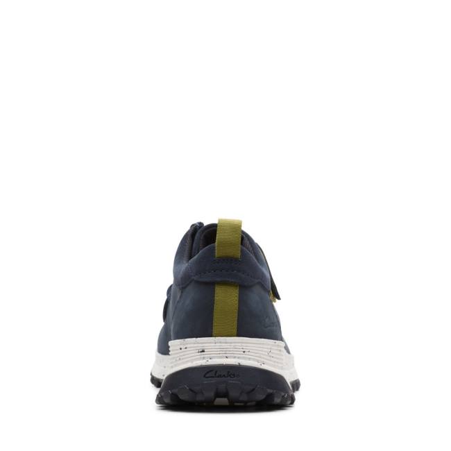 Tenis Clarks ATL Trek Wally Masculino Azul Marinho | CLK417UQZ