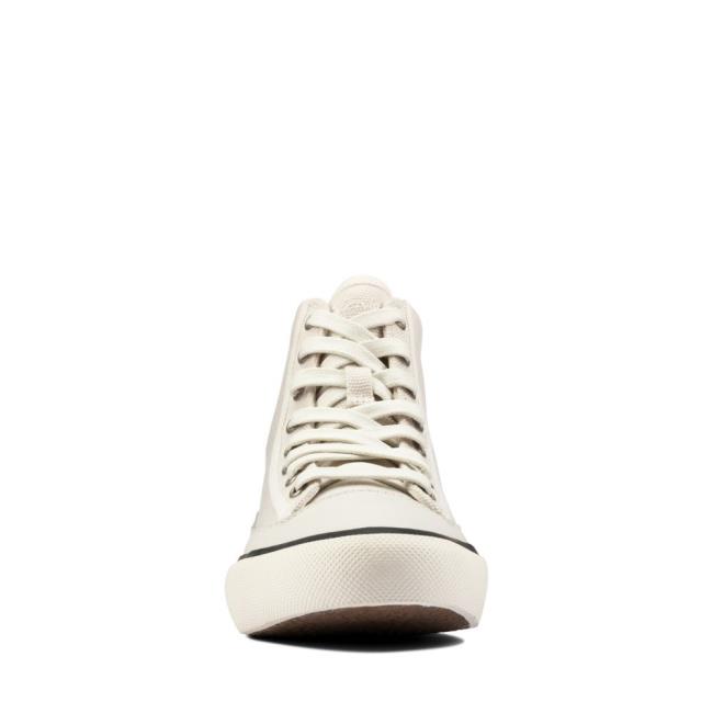 Tenis Clarks Aceley Hi Feminino Branco | CLK819PHI