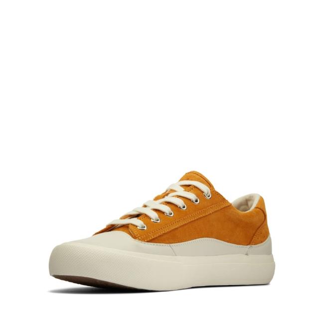 Tenis Clarks Aceley Renda Feminino Douradas Escuro | CLK286XLP