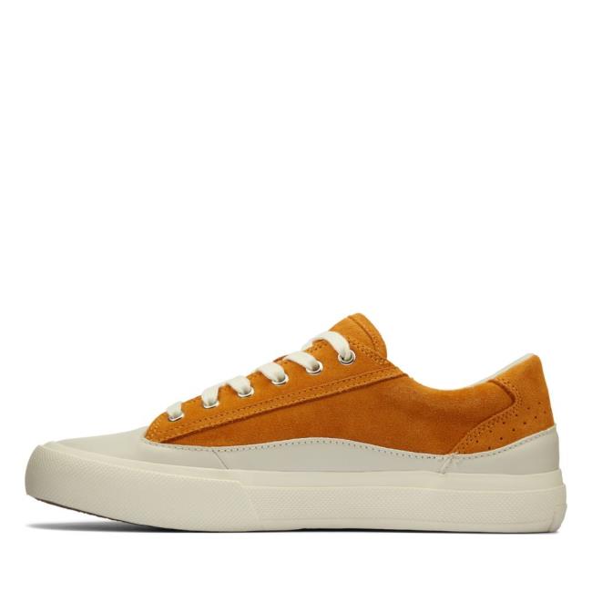 Tenis Clarks Aceley Renda Feminino Douradas Escuro | CLK286XLP