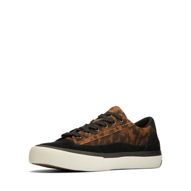 Tenis Clarks Aceley Renda Feminino Leopardo | CLK438TZH