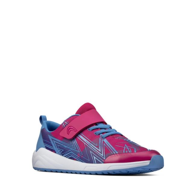 Tenis Clarks Aeon Pace Youth Menina Rosa | CLK759VPW