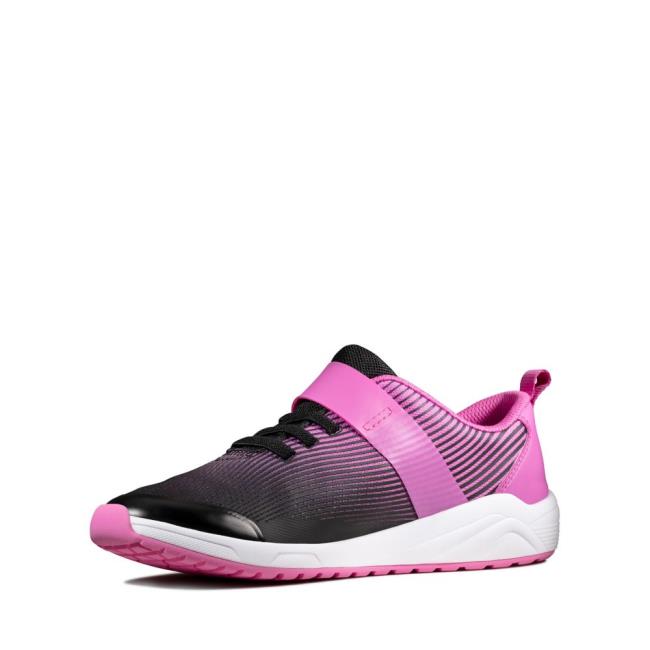 Tenis Clarks Aeon Pace Youth Menino Rosa | CLK965VQU