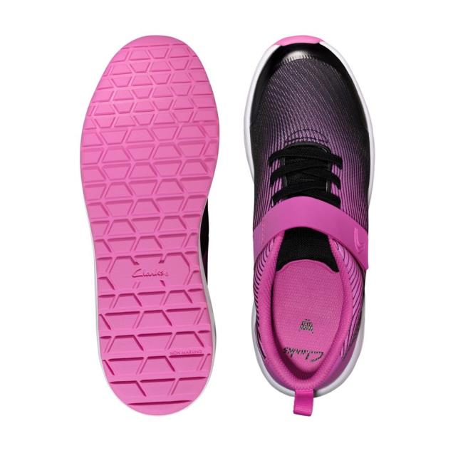 Tenis Clarks Aeon Pace Youth Menino Rosa | CLK965VQU