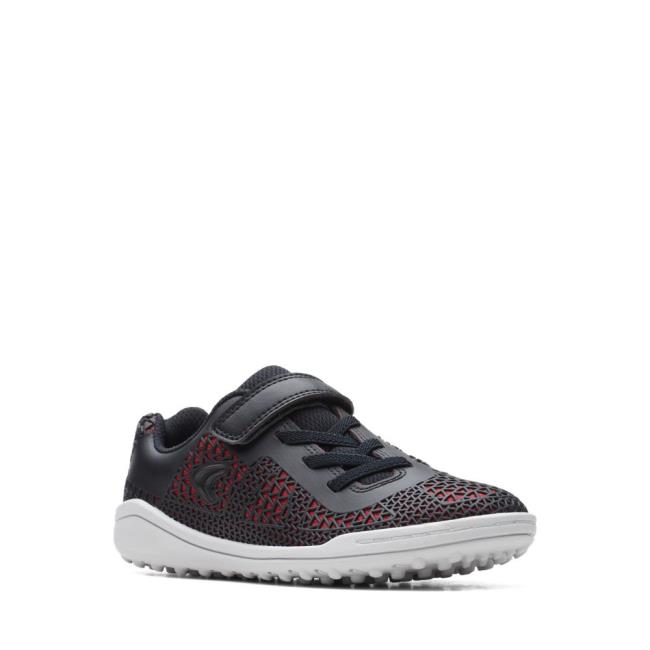 Tenis Clarks Award Swift Kid Menina Pretas | CLK521JQS