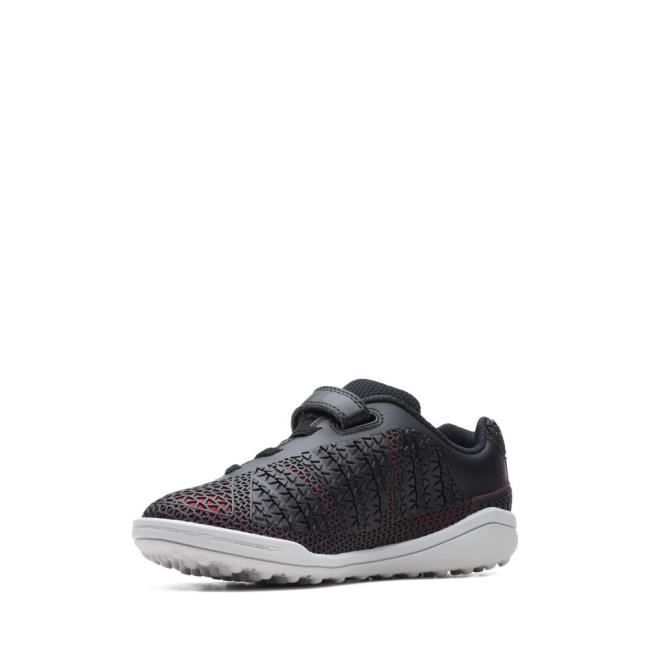 Tenis Clarks Award Swift Kid Menina Pretas | CLK521JQS