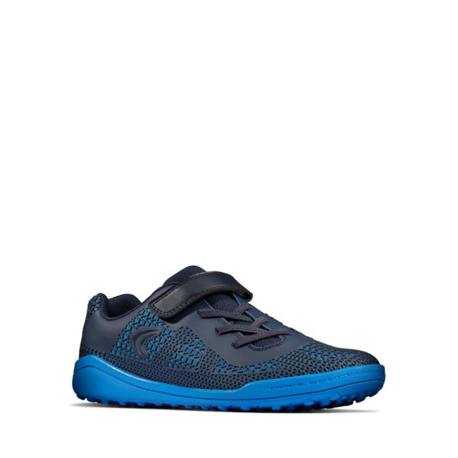 Tenis Clarks Award Swift Youth Menina Azul Marinho Azuis | CLK260SFU