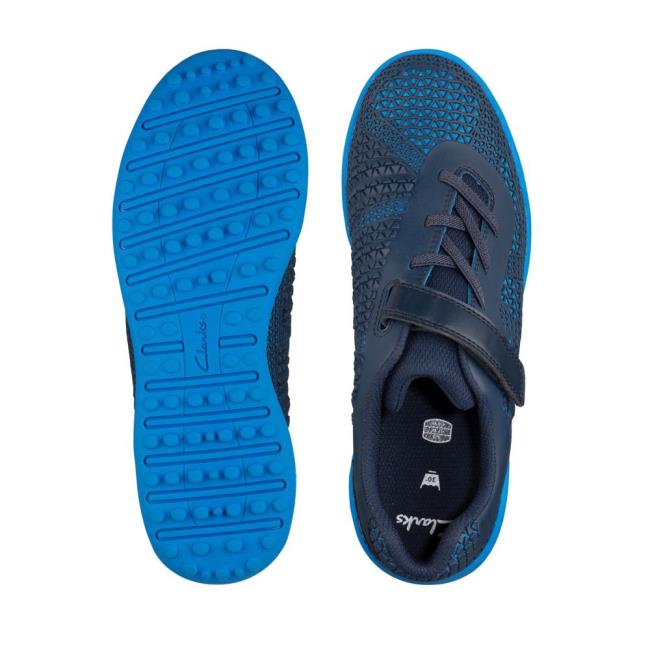 Tenis Clarks Award Swift Youth Menina Azul Marinho Azuis | CLK260SFU