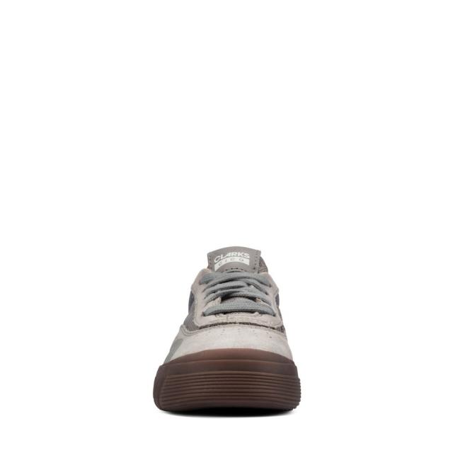 Tenis Clarks Cica Kid Menina Cinzentas | CLK350JKP