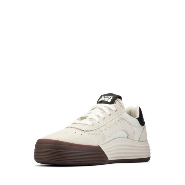 Tenis Clarks Cica Kid Menino Branco | CLK720NJX