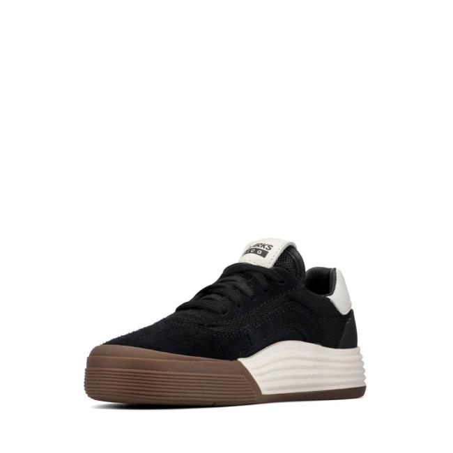 Tenis Clarks Cica Kid Menino Pretas | CLK071FKG