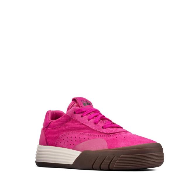 Tenis Clarks Cica Kid Menino Rosa | CLK028XCR