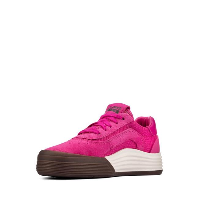 Tenis Clarks Cica Kid Menino Rosa | CLK028XCR